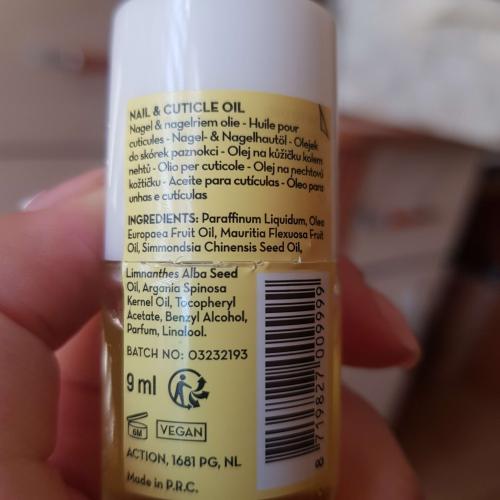 Max & More Nail & Cuticle Oil (Olejek do paznokci i skórek) - opinie | zdjęcie do recenzji od Agnzka - 2