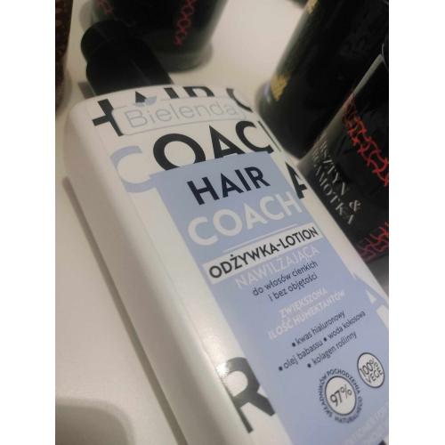 Bielenda Hair Coach, Odżywka-lotion nawilżająca do włosów cienkich i bez objętości - opinie | zdjęcie do recenzji od blondeinbeauty