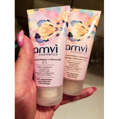 AMVI Cosmetics Krem rozświetlający z witaminą B3 do twarzy - opinie | zdjęcie do recenzji od Strawberry_bohito