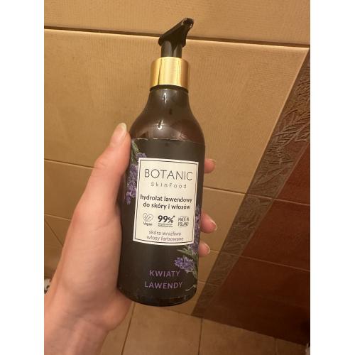 Botanic Skin Food Lawendowy hydrolat do skóry i włosów - opinie | zdjęcie do recenzji od cambiare