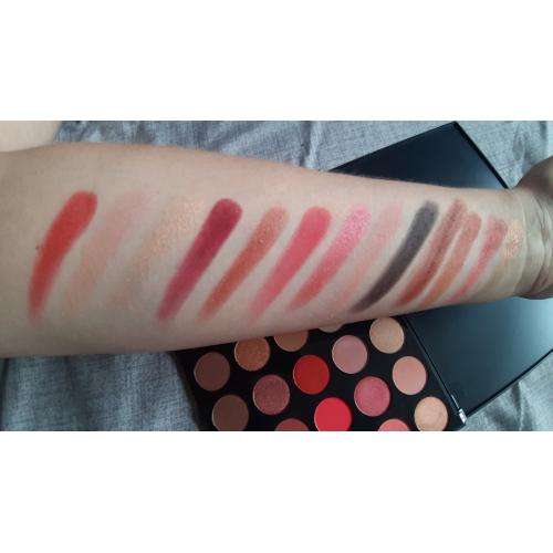 Morphe Brushes 35H Hot Spot Eyeshadow Palette (Paleta cieni do powiek) - opinie | zdjęcie do recenzji od KIN0183 - 1