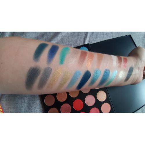 Morphe Brushes 35H Hot Spot Eyeshadow Palette (Paleta cieni do powiek) - opinie | zdjęcie do recenzji od KIN0183 - 2