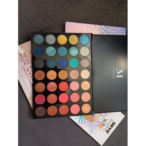 Morphe Brushes 35H Hot Spot Eyeshadow Palette (Paleta cieni do powiek) - opinie | zdjęcie do recenzji od KIN0183 - 3