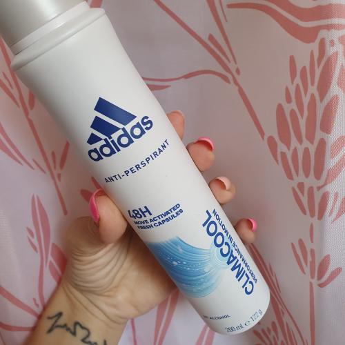 Adidas for Women, Climacool, Antyperspirant dla kobiet w sprayu - opinie | zdjęcie do recenzji od Kamaajlaxyz