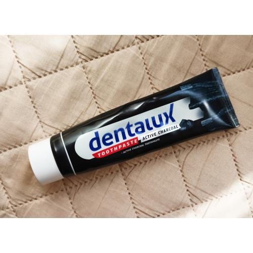 Dentalux Toothpaste with Active Charcoal (Pasta do zębów z aktywnym węglem) - opinie | zdjęcie do recenzji od Kozucha6