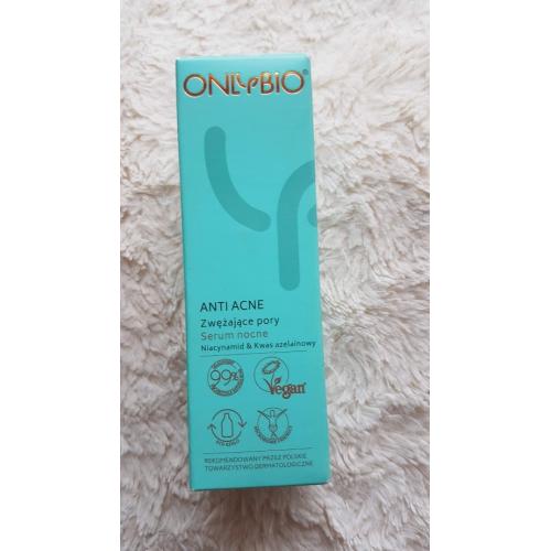 OnlyBio Anti Acne, Zwężające pory serum nocne - opinie | zdjęcie do recenzji od AgaB1998 - 1
