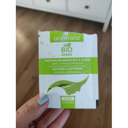 Orientana Bio Mask, Naturalna Maseczka z glinki  `Imbir i trawa cytrynowa` - opinie | zdjęcie do recenzji od DianaArtsewing - 1