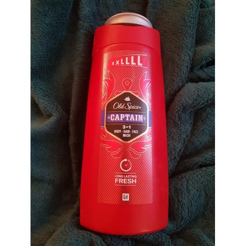 Old Spice Captain, 3in1 Body-Hair-Face, Shower Gel (Żel pod prysznic 3w1) - opinie | zdjęcie do recenzji od AgaB1998 - 1