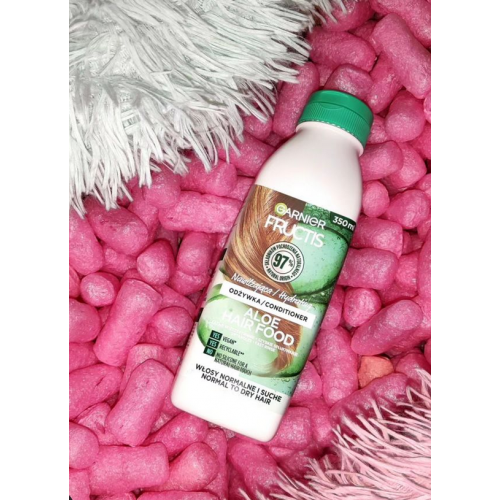 Garnier Fructis, Aloe Hair Food, Nawilżająca odżywka do włosów normalnych i suchych - opinie | zdjęcie do recenzji od jolanta_rudzewicz