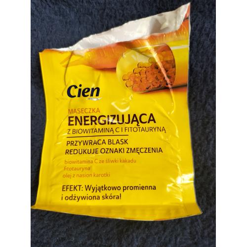 Cien Maseczka energizująca z biowitaminą C  i fitotauryną - opinie | zdjęcie do recenzji od Dorota19860 - 3