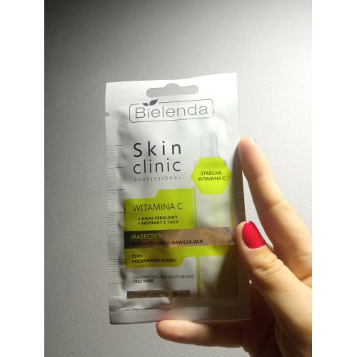 Bielenda Skin Clinic Professional, Maseczka rozświetlająco-nawilżająca `Witamina C + kwas ferulowy + ekstrakt z yuzu` - opinie | zdjęcie do recenzji od Ola246