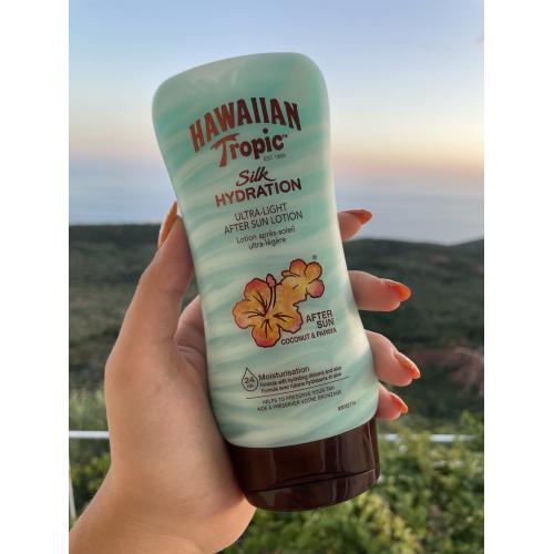 Hawaiian Tropic Silk Hydration Air Soft Ultra-light After Sun Lotion (Nawilżający balsam po opalaniu) - opinie | zdjęcie do recenzji od Nka2001