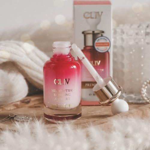 Cliv Premium Hexapeptide Repairing Ampoule (Ampułka-serum z żeń-szeniem do twarzy) - opinie | zdjęcie do recenzji od smietankakosmetyczna26