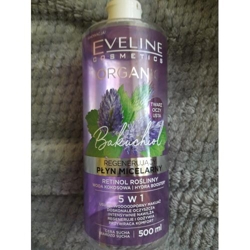 Eveline Cosmetics Organic, Regenerujący płyn  micelarny 5 w 1`Bakuchiol ` - opinie | zdjęcie do recenzji od MAnetta35