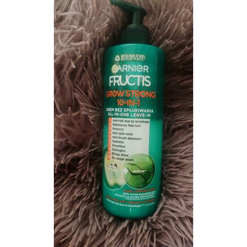 Garnier Fructis, Grow Strong, 10in1 (Krem bez spłukiwania 10w1) - opinie | zdjęcie do recenzji od IwonaaStachowiak