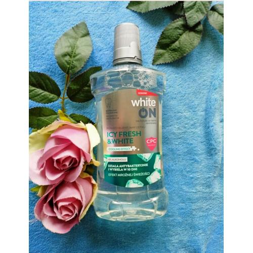 WhiteON Icy Fresh & White Mouthwash (Płyn do higieny jamy ustnej) - opinie | zdjęcie do recenzji od Anuusiaczeek
