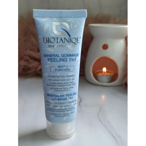 Biotaniqe Micro Purifying, Mineralny peeling gommage 2 w 1 - opinie | zdjęcie do recenzji od ksanaru