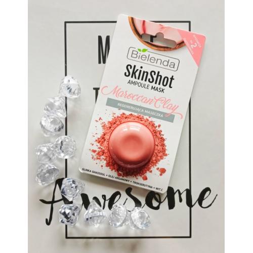 Bielenda Skin Shot Ampoule Mask Moroccan Clay (Regenerująca maseczka) - opinie | zdjęcie do recenzji od Anuusiaczeek