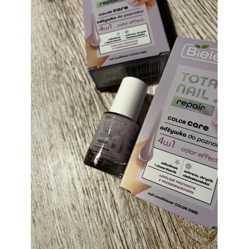 Bielenda Total Nail Repair, Odżywka do paznokci 4w1 `Color Care` - opinie | zdjęcie do recenzji od rozarozewicz - 2