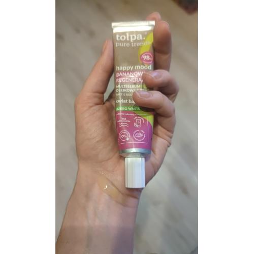 Tołpa Pure Trends, Happy Mood, Multi serum olejkowe 4w1 `Bananowa regeneracja` - opinie | zdjęcie do recenzji od MinimaNebula