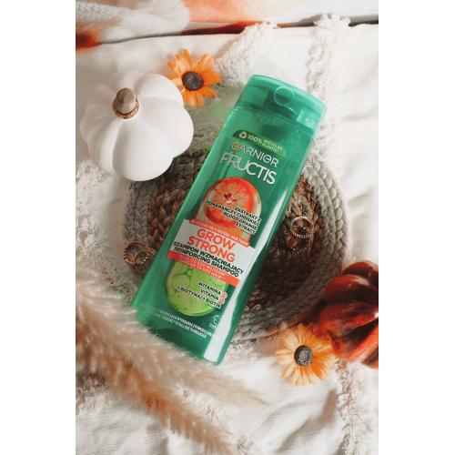 Garnier Fructis, Grow Strong Orange, Reinforcing Shampoo (Wzmacniający szampon do włosów cienkich z ekstraktem z pomarańczy) - opinie | zdjęcie do recenzji od vronov
