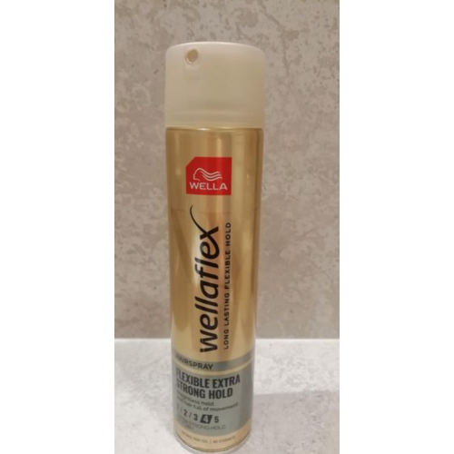 Wella Wellaflex, Extra Strong, Hairspray (Lakier do włosów bardzo mocno utrwalający `Kolekcja klasyczna`) - opinie | zdjęcie do recenzji od 2e9182b55bdf0a98ff6828ef66cf0b2a4e640980_67070af1f3125