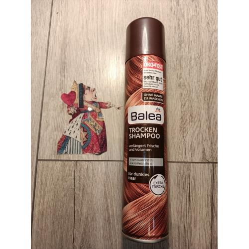 Balea Trocken Shampoo fur dunkles Haar (Suchy szampon do ciemnych włosów) - opinie | zdjęcie do recenzji od LandOfBliss