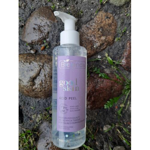 Bielenda Good Skin, Acid Peel Micro-exfoliating Face Wash Gel (Mikrozłuszczający żel do mycia twarzy korygująco-normalizujący) - opinie | zdjęcie do recenzji od Smerfeta83