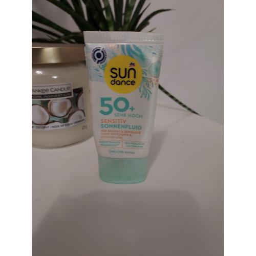 Sun Dance Sonnenfluid Gesicht Sensitiv LSF 50 [Sun Fluid Sensitive SPF 50 ] (Krem przeciwsłoneczny SPF 50 (stara wersja)) - opinie | zdjęcie do recenzji od matii33