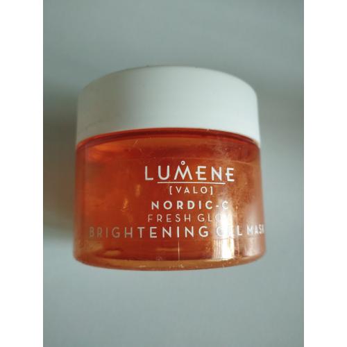 Lumene Valo, Nordic-C Fresh Glow Brightening Gel Mask (Żelowa maska rozświetlająca) - opinie | zdjęcie do recenzji od Syntiaa - 1