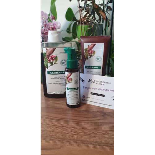 Klorane Conditioner with Quinine & Organic Edelweiss (Odżywka z chininą i organiczną szarotką) - opinie | zdjęcie do recenzji od DomFra - 2