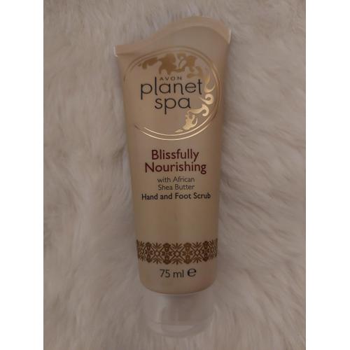 Avon Planet Spa, Blissfully Nourishing, Hand and Foot Scrub (Odżywczy peeling do rąk i stóp (nowa wersja)) - opinie | zdjęcie do recenzji od M_art_a_Anna