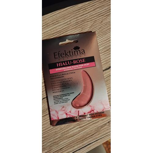 Efektima Hialu Rose, Hydrogel Eye Pads (Hydrożelowe płatki na zmarszczki i "worki" pod oczami) - opinie | zdjęcie do recenzji od joaska1992