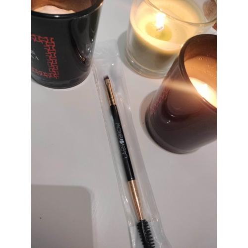 Lash Brow Gold, Pędzelek do brwi ze szczoteczką - opinie | zdjęcie do recenzji od blondeinbeauty