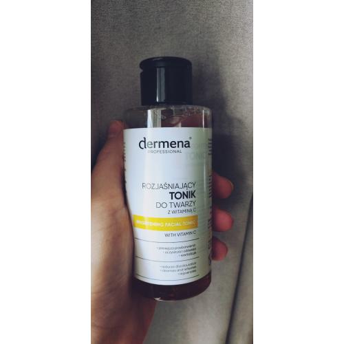 Dermena Professional, Brightening Facial Toner (Rozjaśniający tonik do twarzy z witaminą C) - opinie | zdjęcie do recenzji od shewild