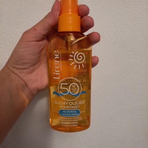 Lirene Dermoprogram Suchy olejek ochronny SPF 50 - opinie | zdjęcie do recenzji od lusia1987 - 2