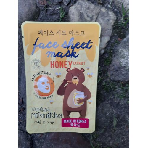 Maxbrands Face Sheet Mask with Honey Extract (Maska w płachcie z ekstraktem z miodu) - opinie | zdjęcie do recenzji od Smerfeta83 - 1