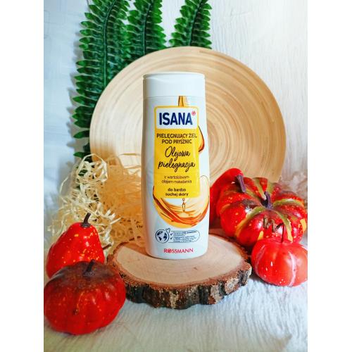 Isana Oil & Care, Pielęgnujący żel pod prysznic z olejem makadamia - opinie | zdjęcie do recenzji od Anuusiaczeek