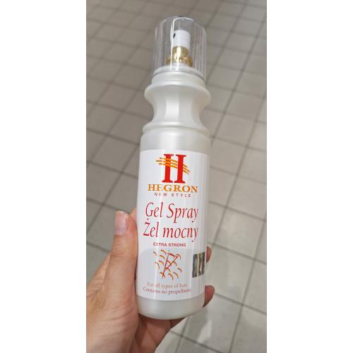 Hegron Gel spray `Mega strong` (Żel w rozpylaczu megamocny) - opinie | zdjęcie do recenzji od Narcyz90