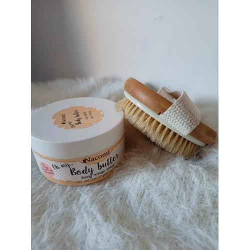 Nacomi Natural Body Butter Macadamia Oil & Orange Oil [Sunny Orange Sorbet] (Naturalny balsam do ciała z masłem shea i olejkiem pomarańczowym [Masło do ciała `Pomarańczowy sorbet`]) - opinie | zdjęcie do recenzji od patrycjakonca99