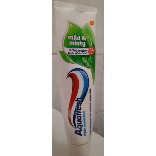 Aquafresh Triple Protection,Mild & Minty Toothpaste (Pasta do zębów  o łagodnym smaku `Potrójna ochrona`) - opinie | zdjęcie do recenzji od monika_ws