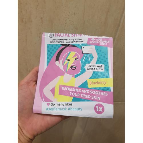 Action Relax & Take a Selfie, Fantasy Design Facial Sheet Mask - opinie | zdjęcie do recenzji od moniabmonia