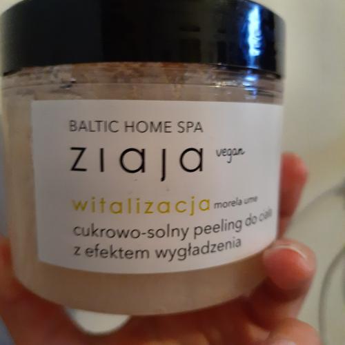 Ziaja Baltic Home Spa, Witalizacja, Cukrowo-solny peeling do ciała z efektem wygładzenia - opinie | zdjęcie do recenzji od lusia1987