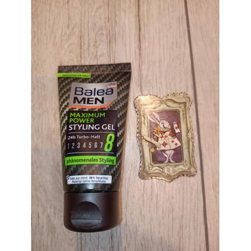 Balea Men, Maximum Power Styling Gel (Żel do stylizacji włosów) - opinie | zdjęcie do recenzji od LandOfBliss