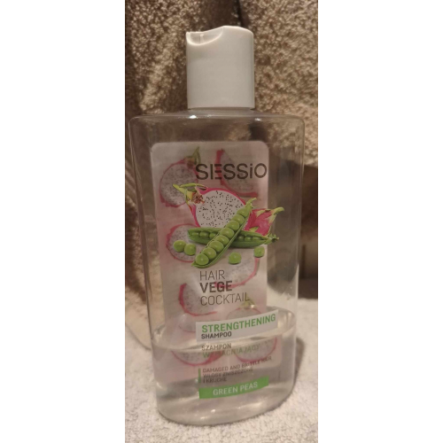 Sessio Hair Vege Cocktail, Strengthening Shampoo (Szampon wzmacniający) - opinie | zdjęcie do recenzji od optostin