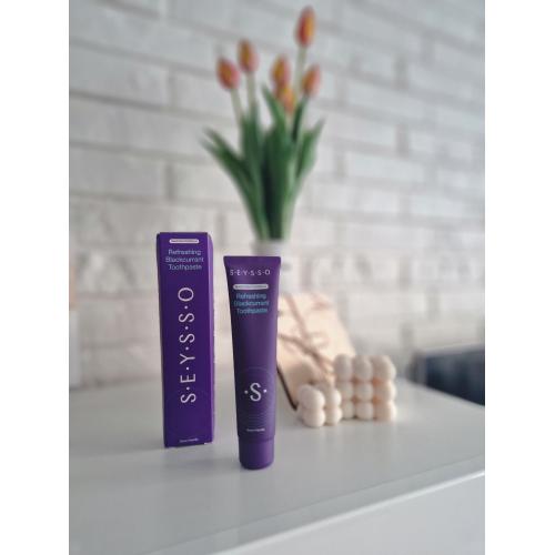 SEYSSO Refreshing Blackcurrant Toothpaste (Pasta do zębów) - opinie | zdjęcie do recenzji od Wasylcia1991
