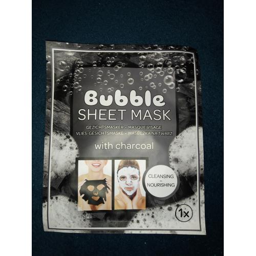 Action Bubble Sheet Mask with Characoal (Maseczka do twarzy w płachcie z węglem) - opinie | zdjęcie do recenzji od Avesammael