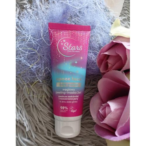Stars from the stars Space Face, Węglowy peeling-maska 2w1 `Dark Matter` - opinie | zdjęcie do recenzji od Anuusiaczeek