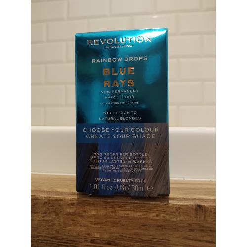 Revolution Haircare Rainbow Drops Blue Rays (Pigment koloryzujący do włosów) - opinie | zdjęcie do recenzji od Avesammael - 2