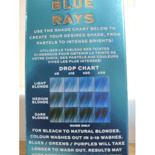 Revolution Haircare Rainbow Drops Blue Rays (Pigment koloryzujący do włosów) - opinie | zdjęcie do recenzji od Avesammael - 3